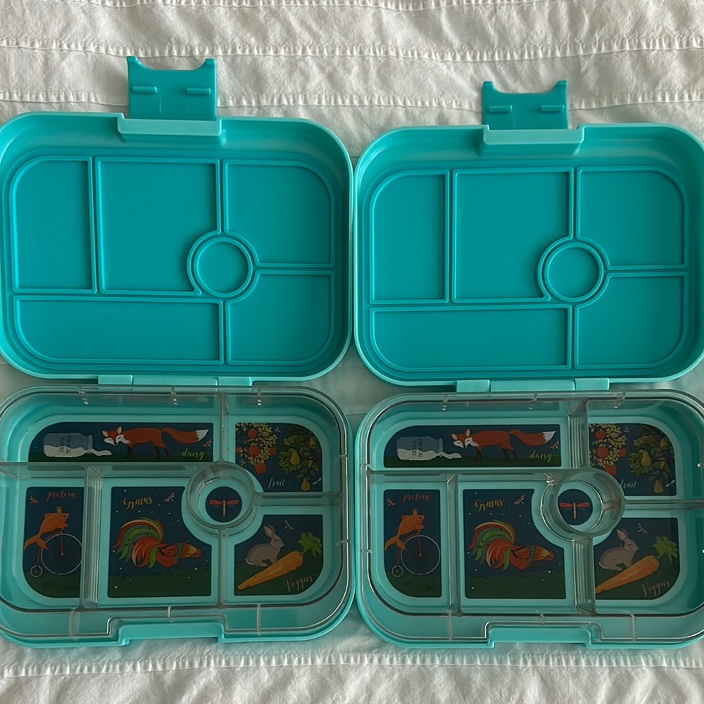 Yumbox Aqua Blue Bento Lunch Box